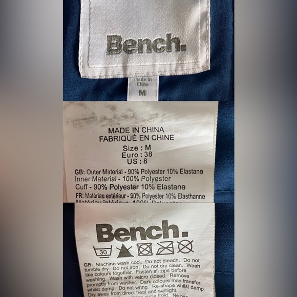 Bench Blue Jacket (measurement’s in pictures) - Picture 5 of 6